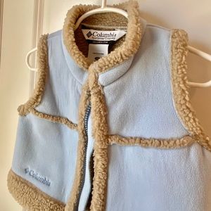 Columbia Fleece and Sherpa Vest